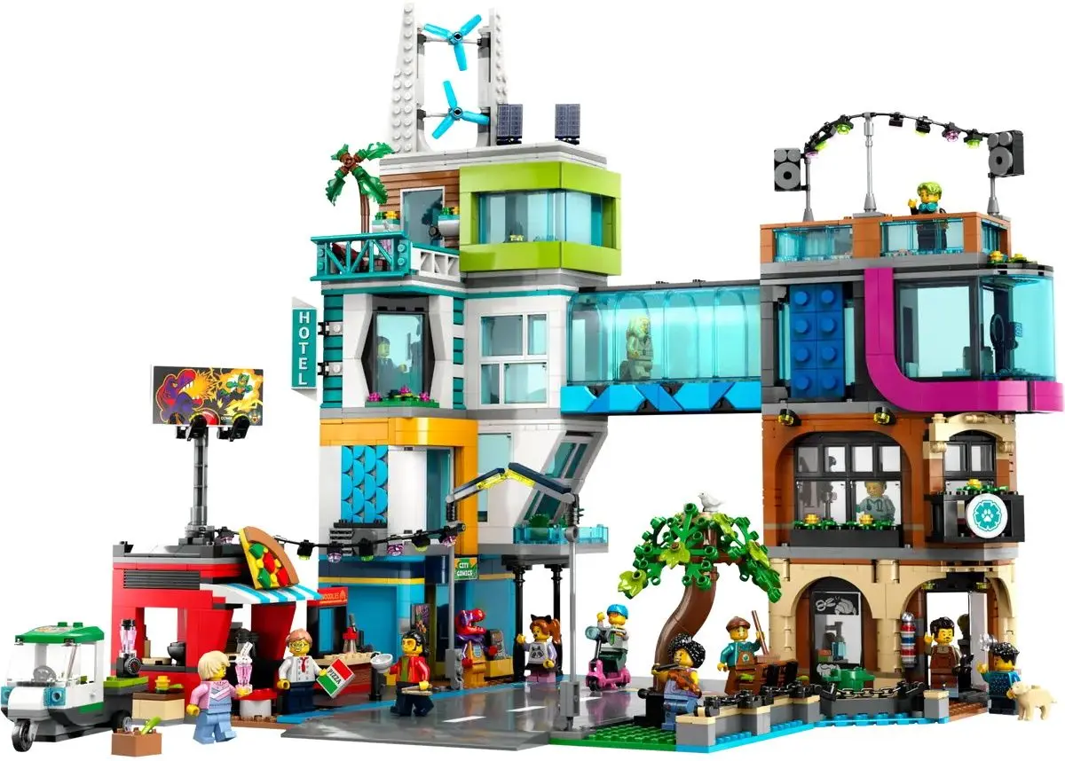 Конструктор Lego City Downtown 60380 (Multicolor)