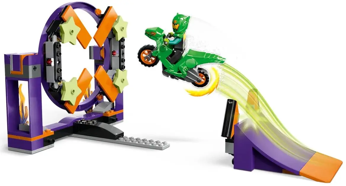 Constructor Lego City Dunk Stunt Ramp Challenge 60359 (Purple/Orange) - 2