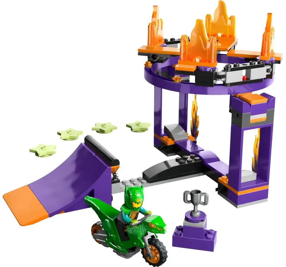 Constructor Lego City Dunk Stunt Ramp Challenge 60359 (Purple/Orange)