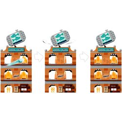 Constructor Lego City Fire Brigade 60321 (Multicolor) Thumb