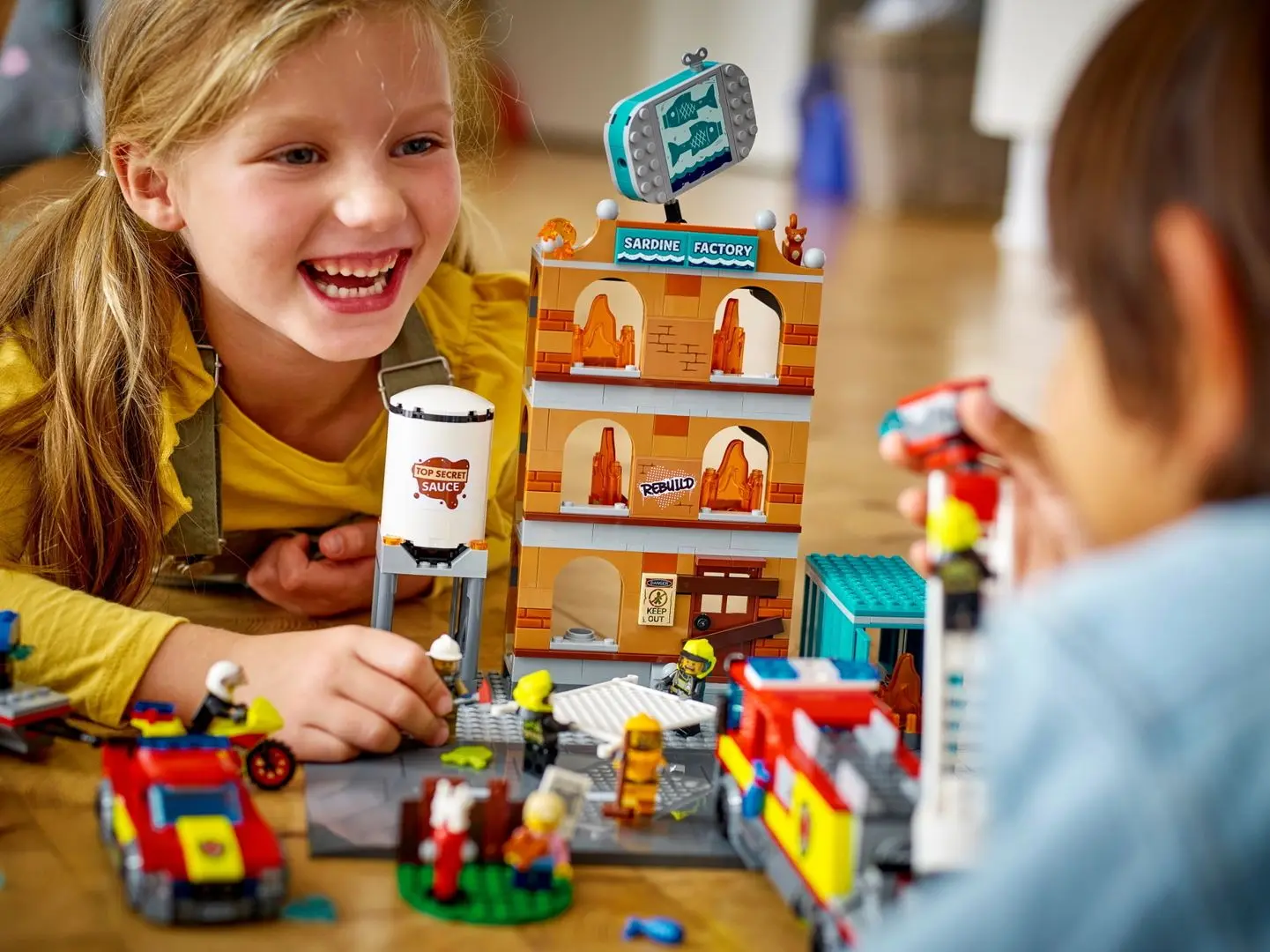Constructor Lego City Fire Brigade 60321 (Multicolor) - 10