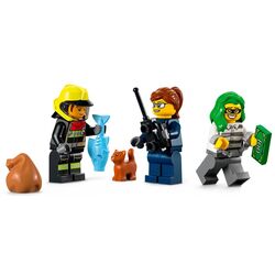 Constructor Lego City Fire Rescue & Police Chase 60319 (Multicolor) Thumb