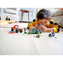 Constructor Lego City Fire Rescue & Police Chase 60319 (Multicolor) Thumb
