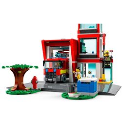 Constructor Lego City Fire Station 60320 (Multicolor) Thumb