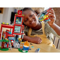 Constructor Lego City Fire Station 60320 (Multicolor) Thumb