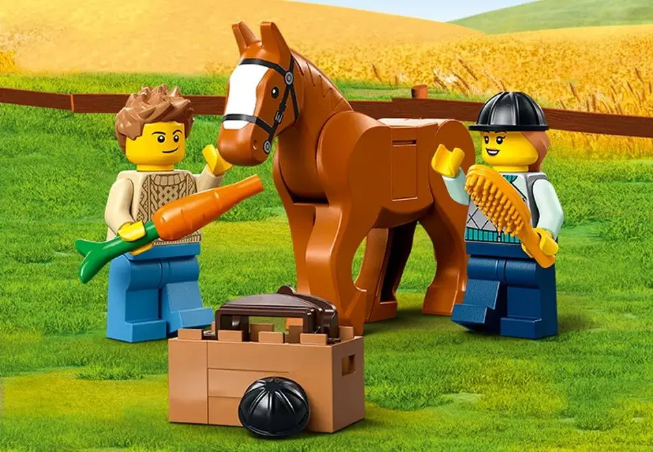 Конструктор Lego City Horse Transporter 60327 (Multicolor) - 6