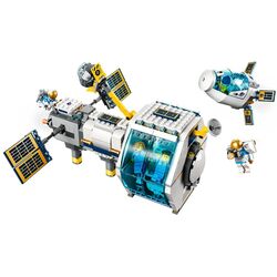 Constructor Lego City Lunar Space Station 60349 (Grey/Blue) Thumb