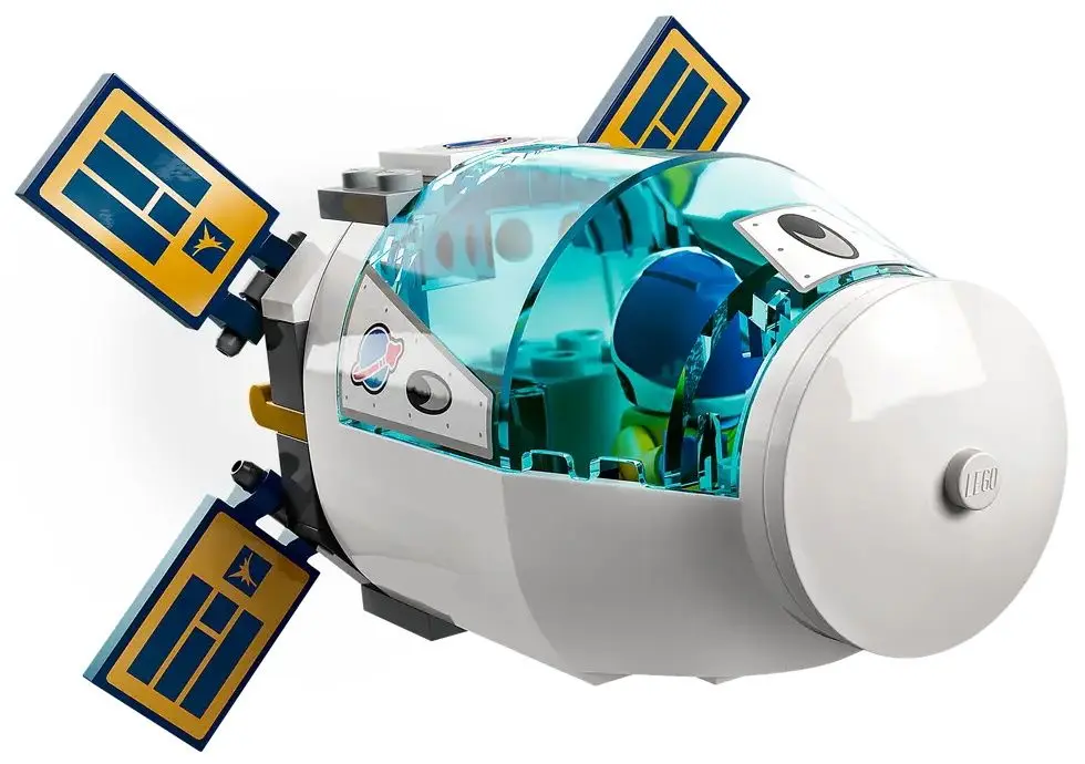 Constructor Lego City Lunar Space Station 60349 (Grey/Blue) - 3