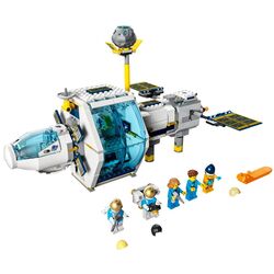 Constructor Lego City Lunar Space Station 60349 (Grey/Blue)