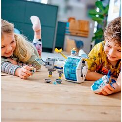 Constructor Lego City Lunar Space Station 60349 (Grey/Blue) Thumb