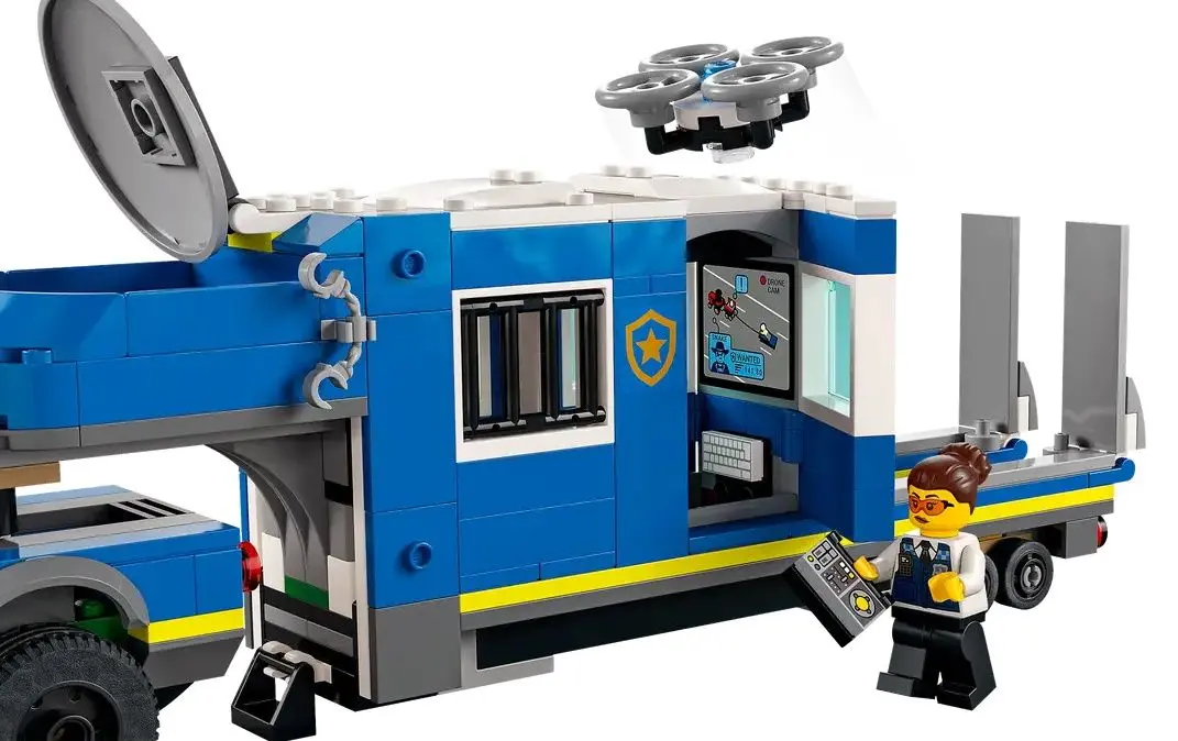 Constructor Lego City Police Mobile Command Truck 60315 (Multicolor) - 2