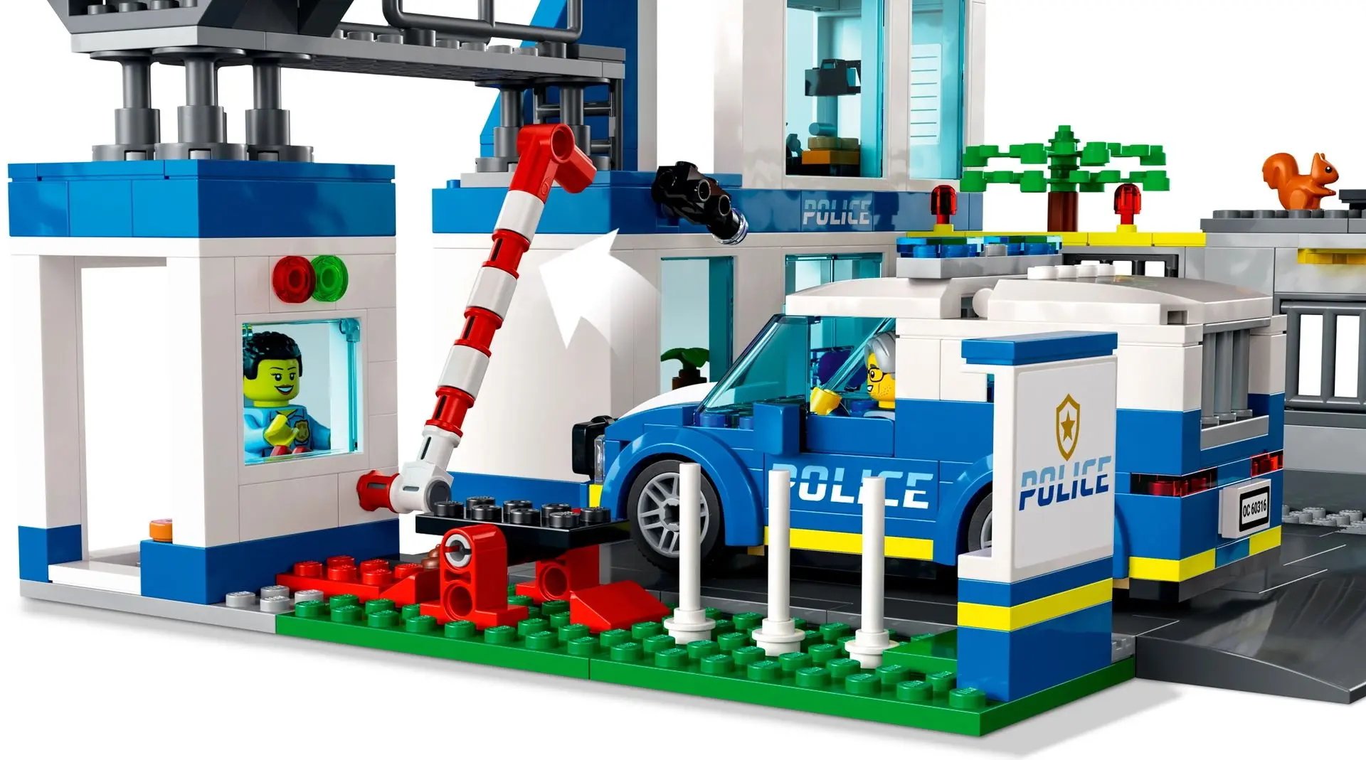 Constructor Lego City Police Station 60316 (Blue/Grey) - 2