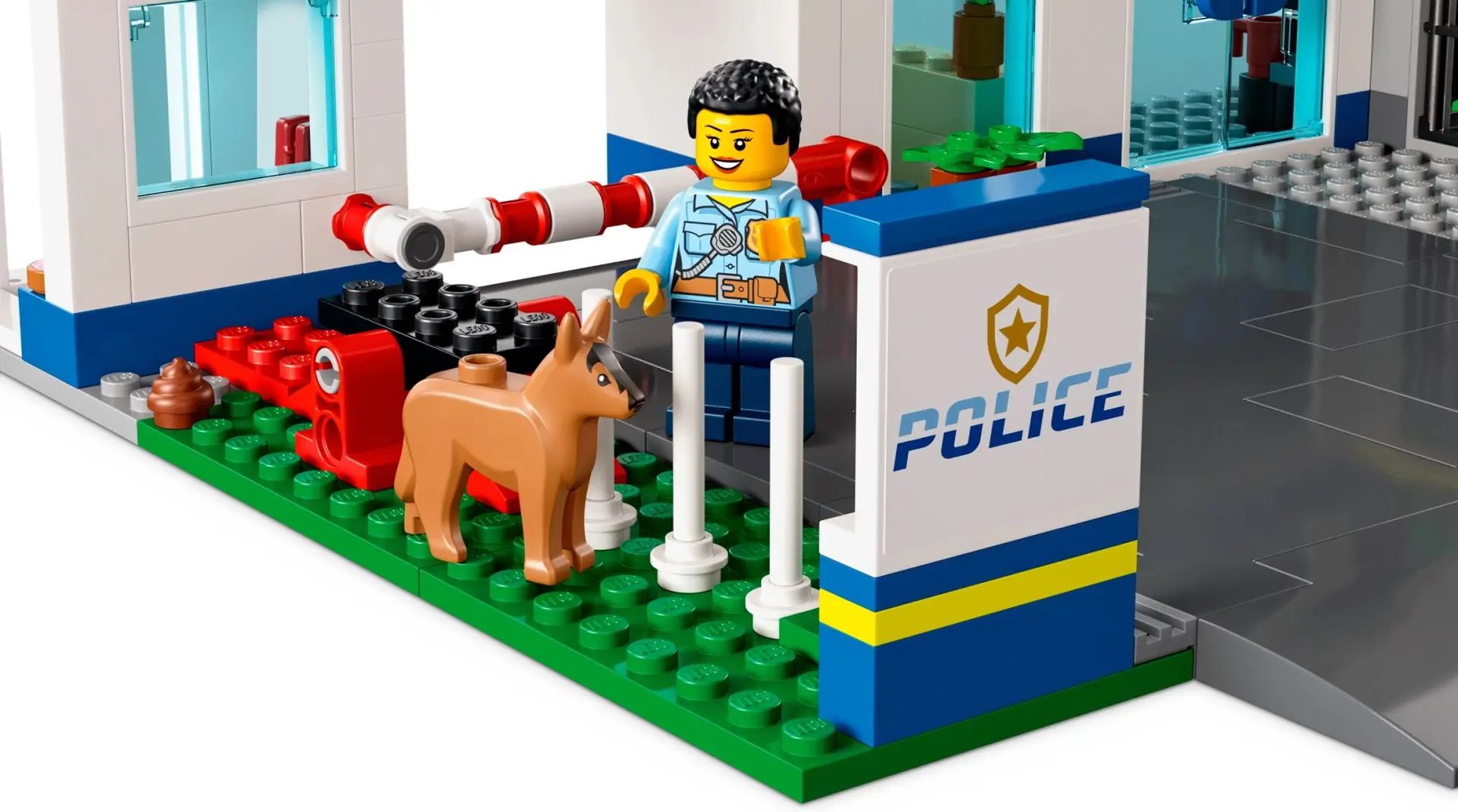 Constructor Lego City Police Station 60316 (Blue/Grey) - 3