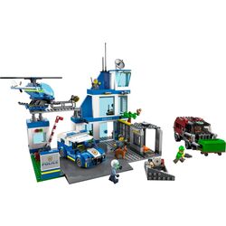 Constructor Lego City Police Station 60316 (Blue/Grey)