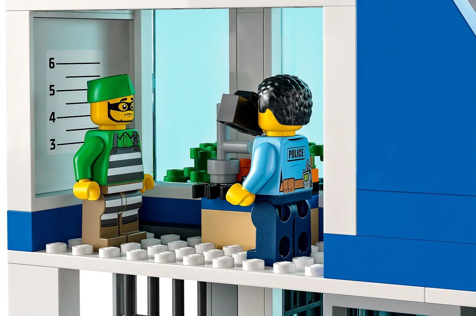 Constructor Lego City Police Station 60316 (Blue/Grey) - 6