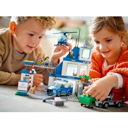 Constructor Lego City Police Station 60316 (Blue/Grey) Thumb