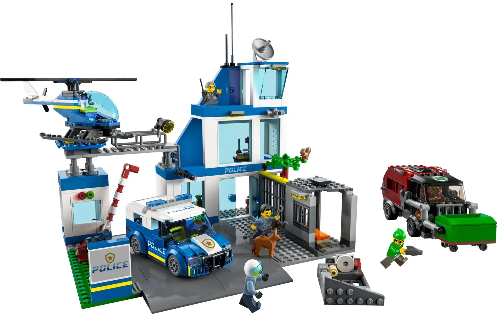 Constructor Lego City Police Station 60316 (Blue/Grey)