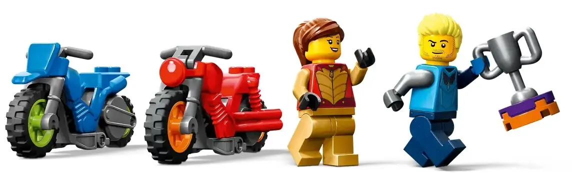 Constructor Lego City Spinning Stunt Challenge 60360 (Purple/Orange) - 4