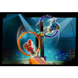 Constructor Lego City Spinning Stunt Challenge 60360 (Purple/Orange) Thumb