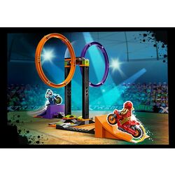 Constructor Lego City Spinning Stunt Challenge 60360 (Purple/Orange) Thumb