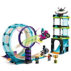 Constructor Lego City Ultimate Stunt Riders Challenge 60361 (Blue) Thumb