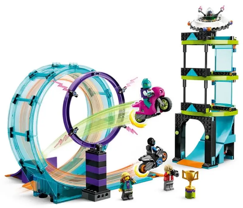 Constructor Lego City Ultimate Stunt Riders Challenge 60361 (Blue) - 2
