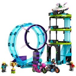 Constructor Lego City Ultimate Stunt Riders Challenge 60361 (Blue)