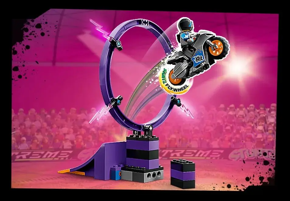 Constructor Lego City Ultimate Stunt Riders Challenge 60361 (Blue) - 6