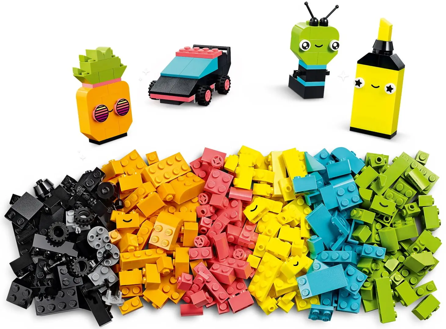 Constructor Lego Classic Creative Neon Fun 11027 (Multicolor)