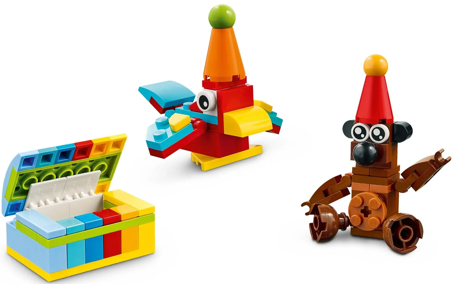 Constructor Lego Classic Creative Party Box 11029 (Multicolor) - 7