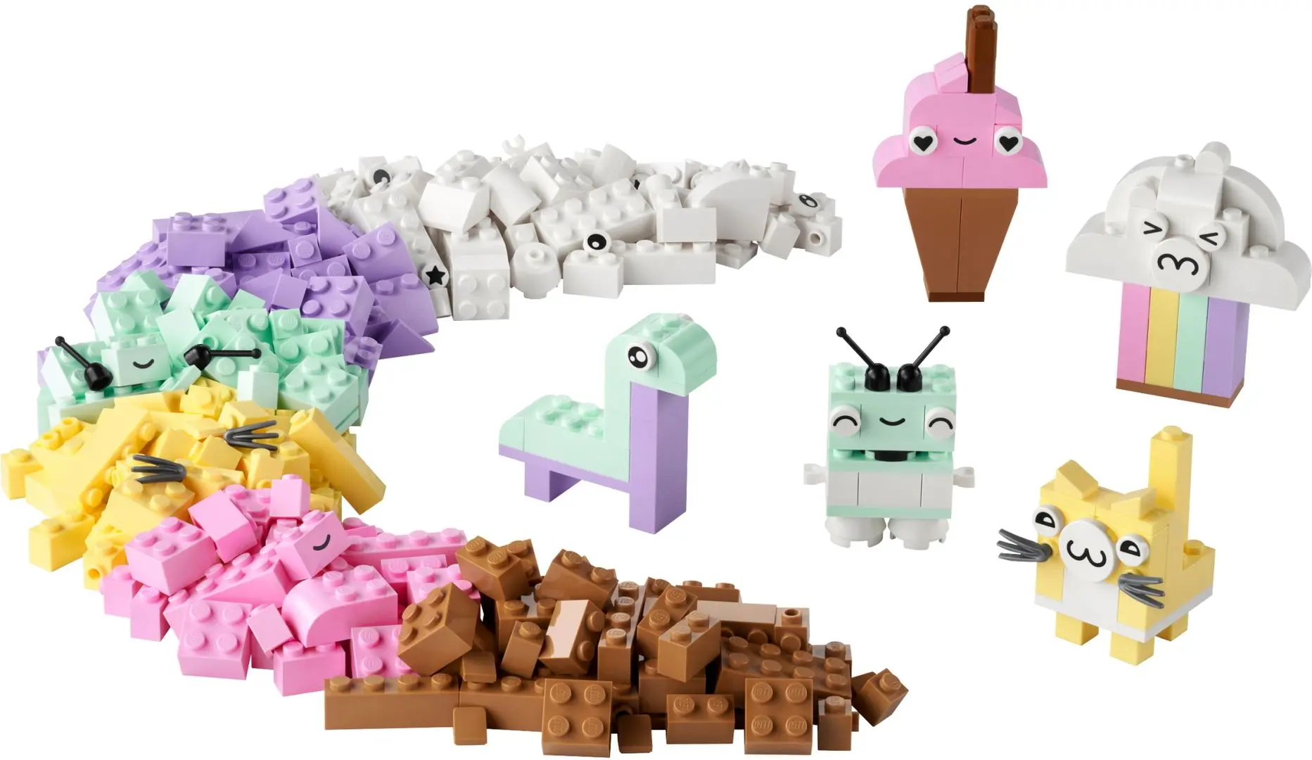 Constructor Lego Classic Creative Pastel Fun 11028 (Multicolor) - 2