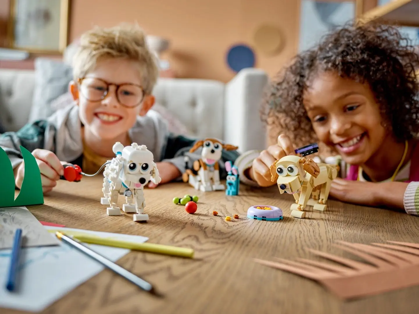 Constructor Lego Creator Adorable Dogs 31137 (Multicolor) - 7