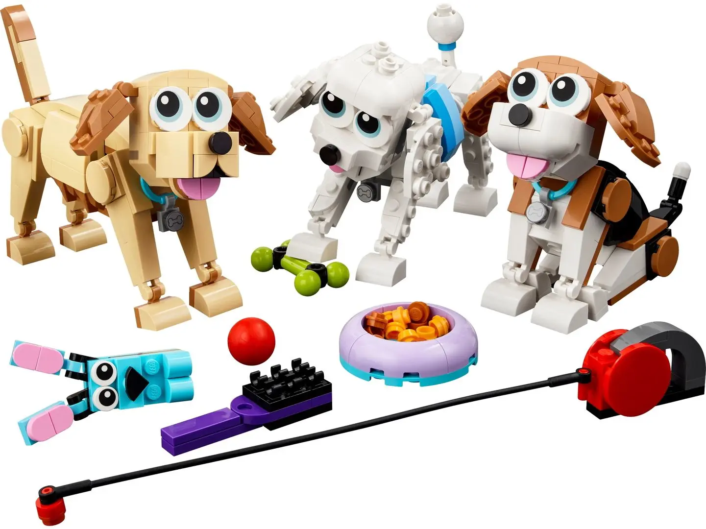 Constructor Lego Creator Adorable Dogs 31137 (Multicolor)