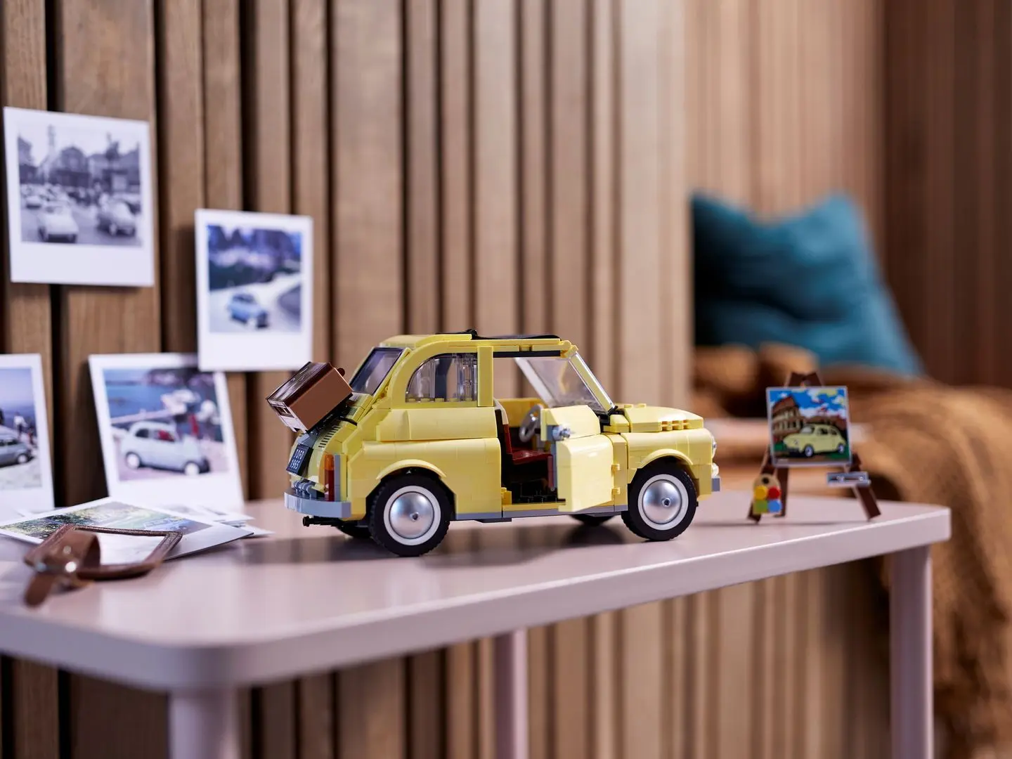 Constructor Lego Creator Fiat 500 10271 (Yellow) - 4