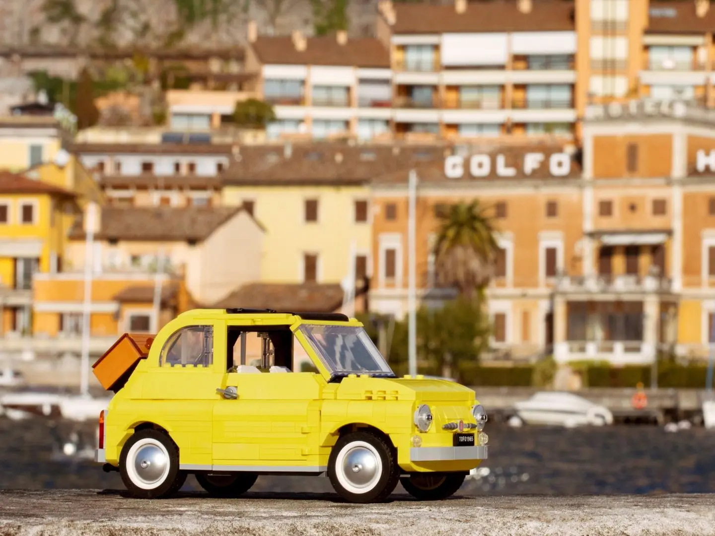 Constructor Lego Creator Fiat 500 10271 (Yellow) - 5