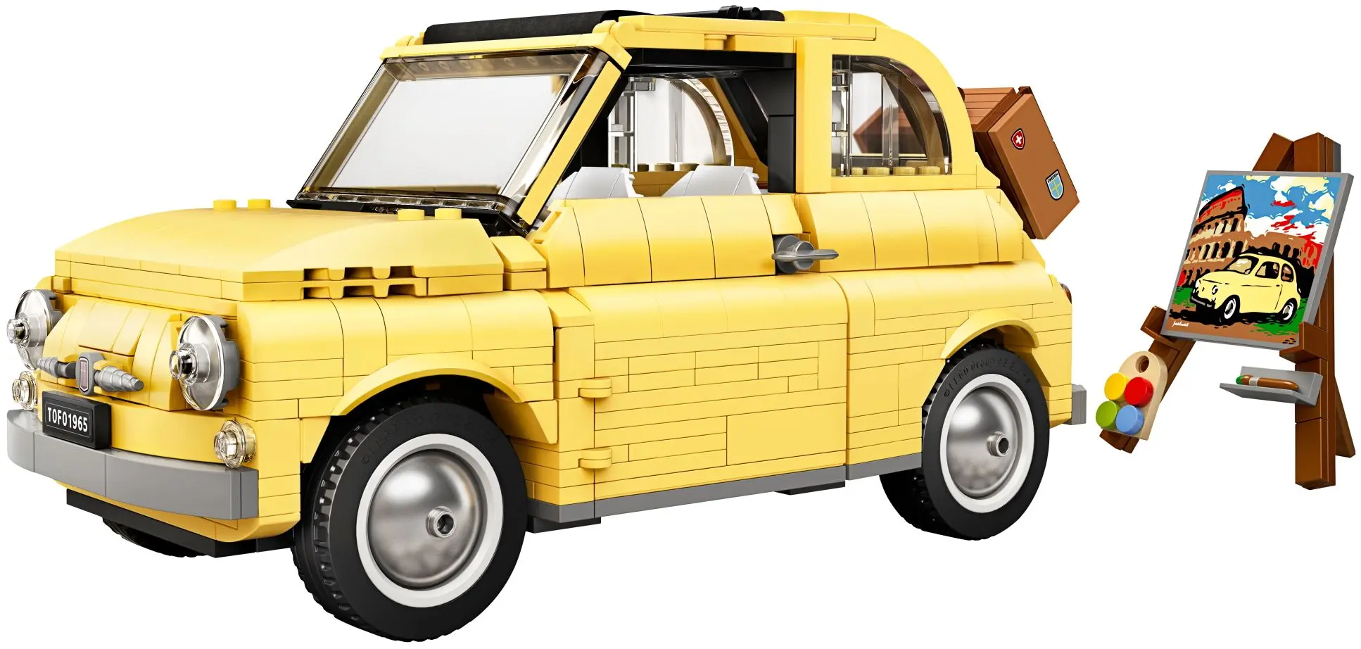 Constructor Lego Creator Fiat 500 10271 (Yellow)
