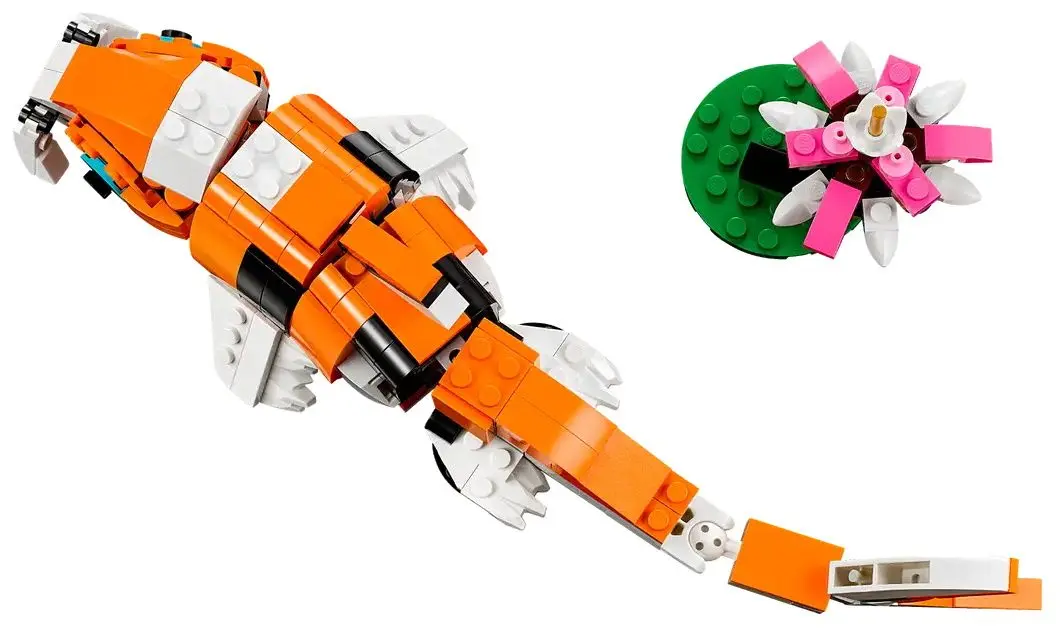 Constructor Lego Creator Majestic Tiger 31129 (Orange/Black) - 6