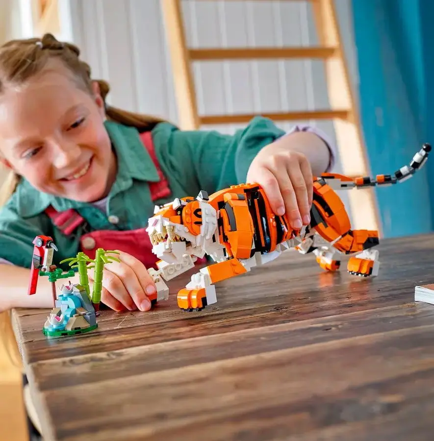 Constructor Lego Creator Majestic Tiger 31129 (Orange/Black) - 7