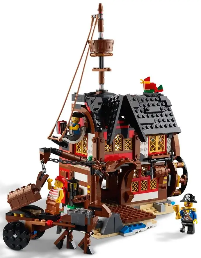 Constructor Lego Creator Pirate Ship 31109 (Brown/Black) - 3