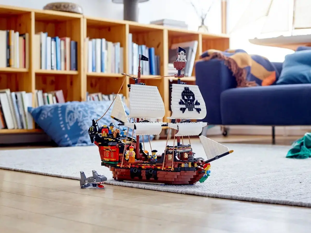 Constructor Lego Creator Pirate Ship 31109 (Brown/Black) - 5