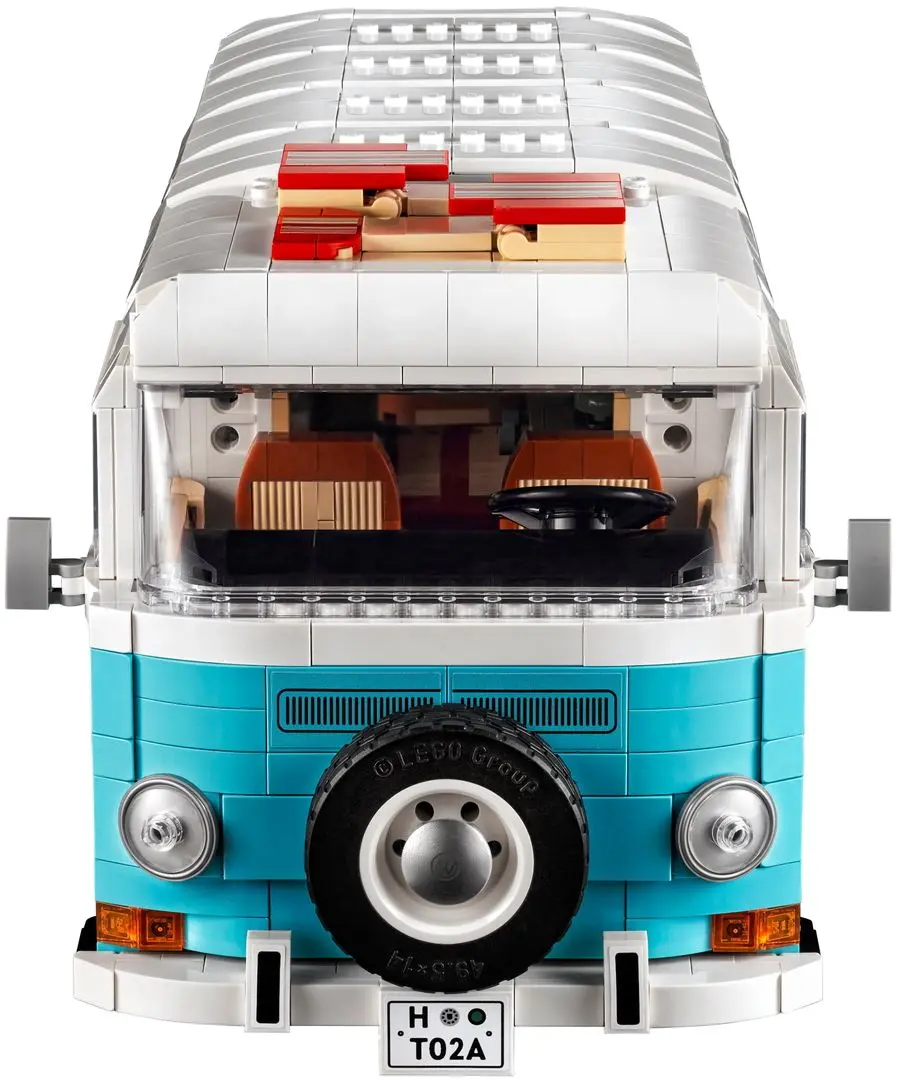 Constructor Lego Creator Volkswagen T2 Camper Van 10279 (Blue/White) - 4