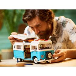 Constructor Lego Creator Volkswagen T2 Camper Van 10279 (Blue/White) Thumb