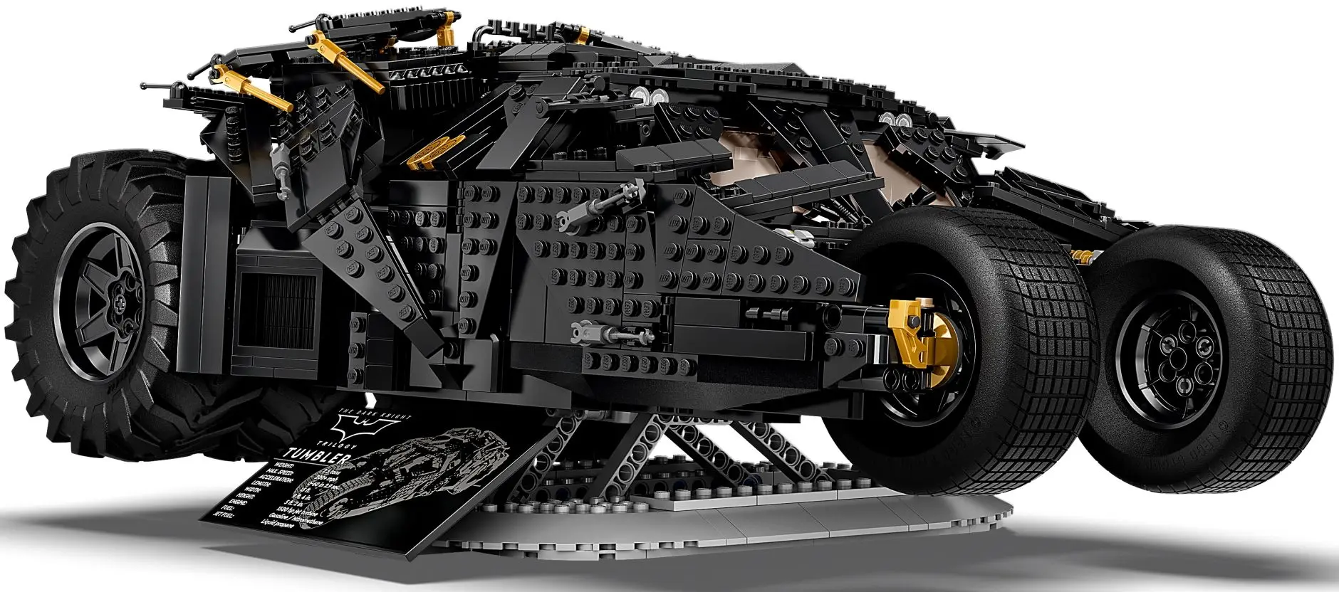 Constructor Lego DC Batman Batmobile 76240 (Black) - 2