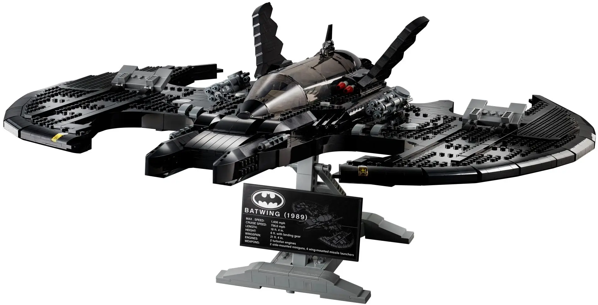 Constructor Lego DC Batwing 1989 76161 (Black) - 5