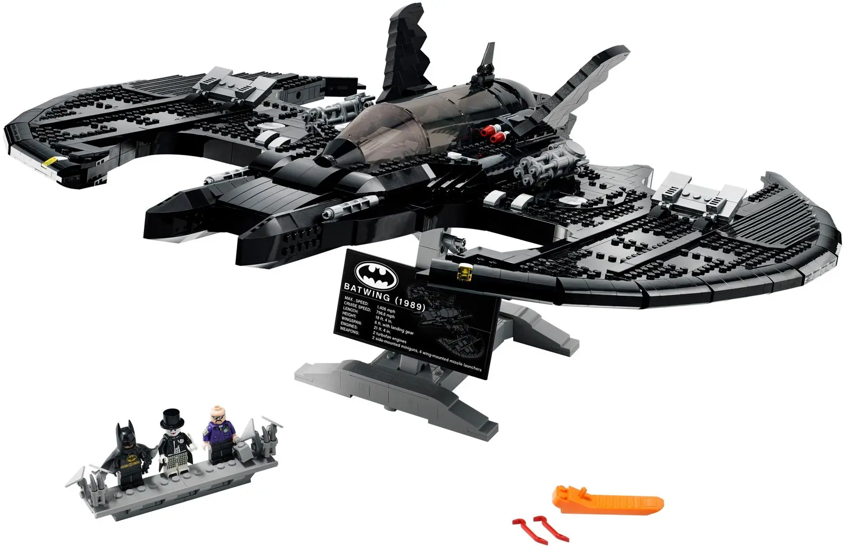 Constructor Lego DC Batwing 1989 76161 (Black)