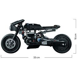 Constructor Lego DC The Batman - Batcycle 42155 (Black) Thumb
