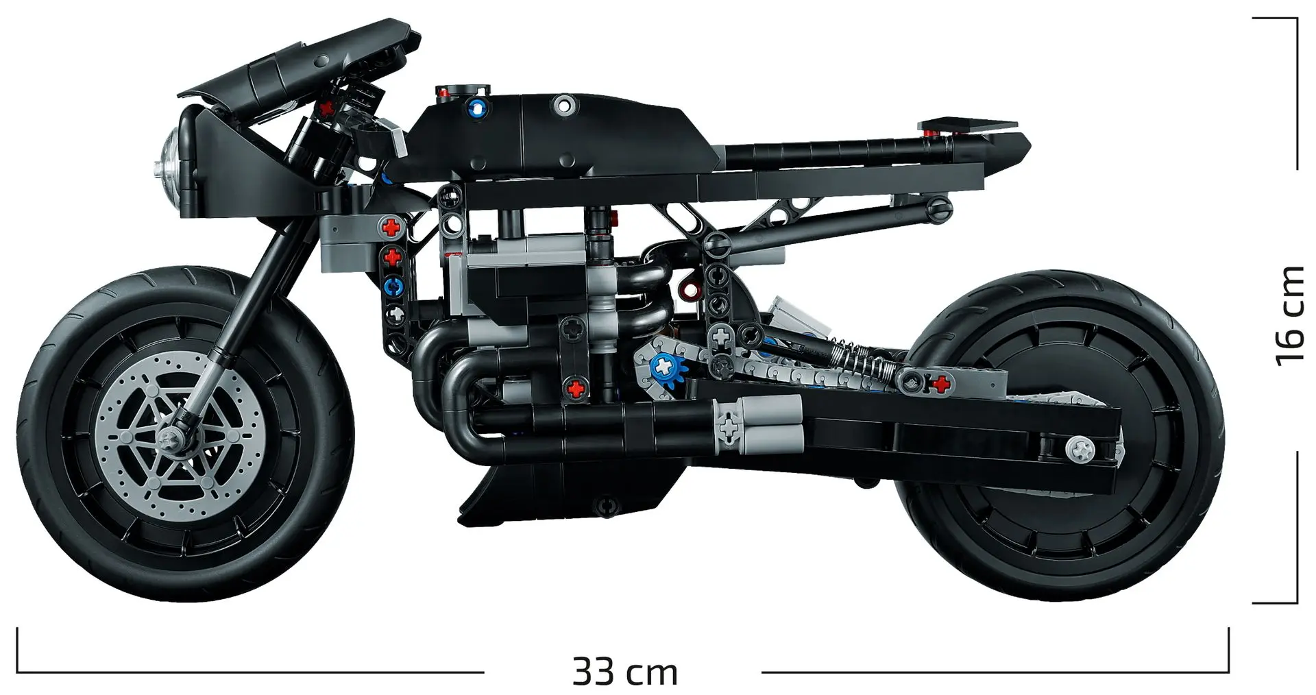 Constructor Lego DC The Batman - Batcycle 42155 (Black) - 4