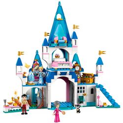 Constructor Lego Disney Cinderella and Prince Charmings Castle 43206 (Blue) Thumb