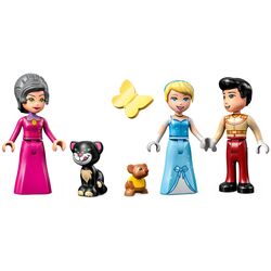 Constructor Lego Disney Cinderella and Prince Charmings Castle 43206 (Blue) Thumb