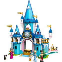 Constructor Lego Disney Cinderella and Prince Charmings Castle 43206 (Blue)